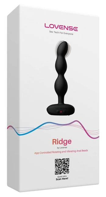 „Lovense Ridge“ programėle valdomas analinis vibratorius
