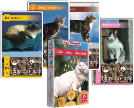 Cartamundi Game Quartet Cats