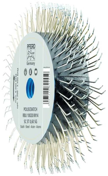 Šepetys PFERD Poliscratch RBU 10020/M14