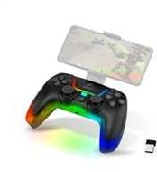 EVOLVEO Ptero2, bezdrátový & drátový gamepad pro PC, PS3/4/5, iOS, Android, Switch, černý