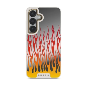 Tribal - Samsung Galaxy S25 Case, Elite Mirror Light (Magnetic) / Gold