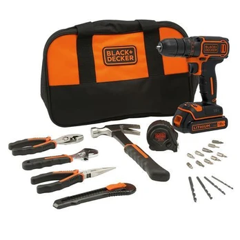 Black & Decker BD ATsuktuvas 18V/2x1,5Ah, BDCDC18HTSA