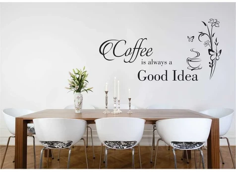 Sienų lipdukas Coffee good idea