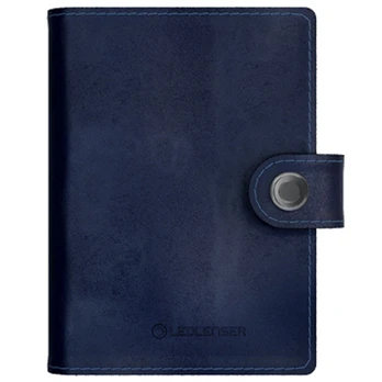 Led Lenser Lite piniginė, klasikinė, su RFID apsauga, Midnight Blue