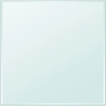 Stalviršis, grūdintas stiklas, kvadrato forma, 700x700mm