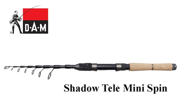 Spiningas Dam Shadow Tele Mini Spin 2.70 m, 15 - 40 g nuo 261 cm iki 290 cm