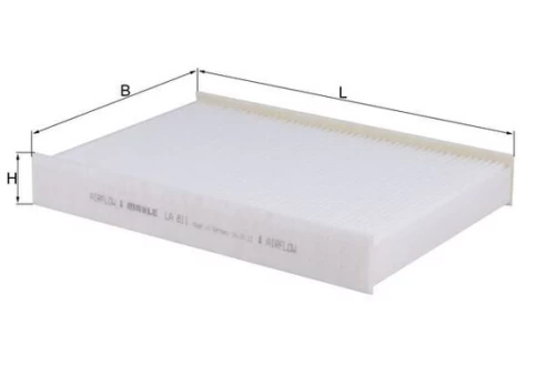 Salono filtras KNECHT LA811