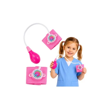Lean Toys Kraujospūdžio matuoklis rožinis