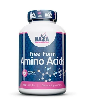 Maisto papildas Haya Labs Free Form Amino Complex 100 kaps.
