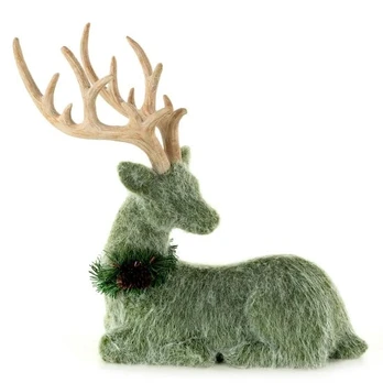 Figūrėlė, „Elnias“, 30 cm, žalia