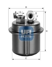 Kuro filtras UFI 31.535.00