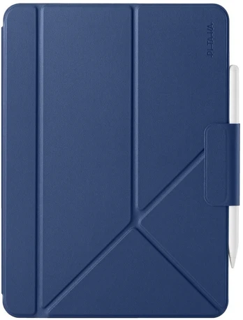 Dėklas PITAKA MagEZ Folio 3 do iPad Air 11" M2/M3/M4 midnight mėlynas