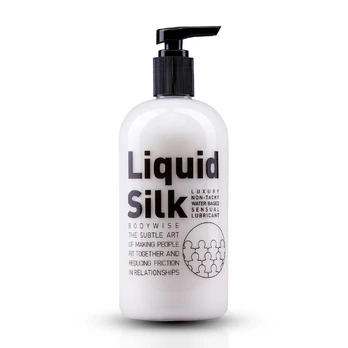 Liquid Silk Premium Water-Based Lubricant 500ml - Long-Lasting Formula