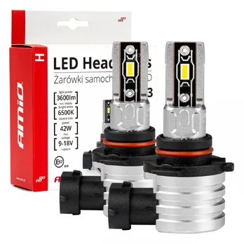 Automobilio lemputes led h-mini hb3 9005 amio-03334