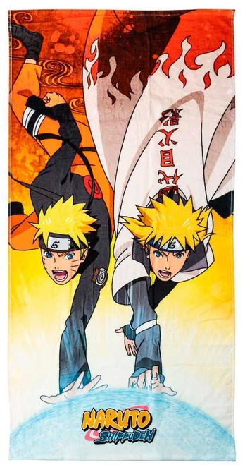 CERDÁ Naruto Shippuden cotton beach towel