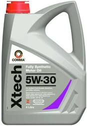 Variklių alyva COMMA Xtech (4L) 5W30 sintetinis X-TECH 5W30 4L kaina