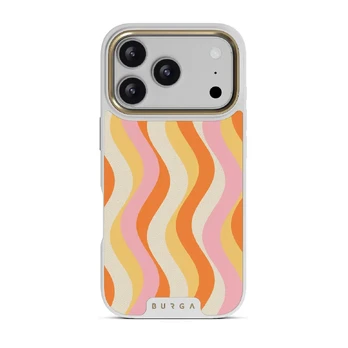 Flower Power - iPhone 17 Pro Case, Elite Light (MagSafe) / Gold