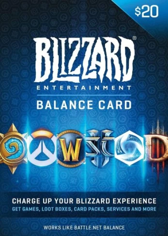 Gift Card 20 USD Battle.net