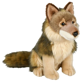 Uni-Toys 25 cm Minkštas žaislas - Vilkas