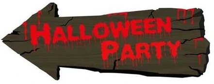 ESPA HALLOWEEN PARTY skilt
