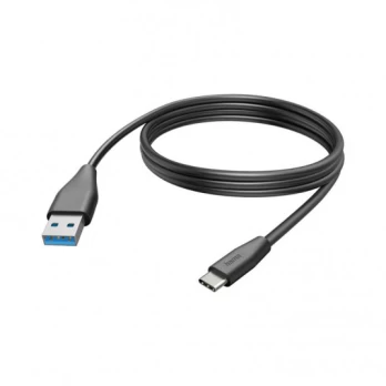 Cable Hama USB 3.1 A - Type C plug 3m black