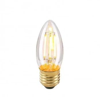Dekoratyvinė lemputė E27 4W B35 Clear