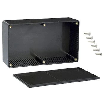 Plastikinis korpusas 191x110x57mm juodas HAMMOND