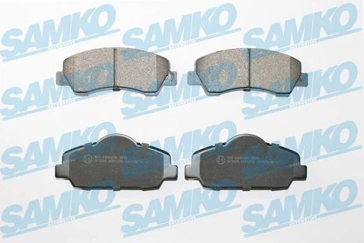 Stabdžių trinkelių rinkinys, diskinis stabdys SAMKO 5SP1770