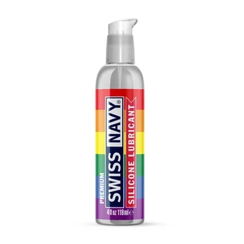 Swiss Navy Premium - Siliconebased Lubricant - Pride Edition - 4 fl oz / 118 ml