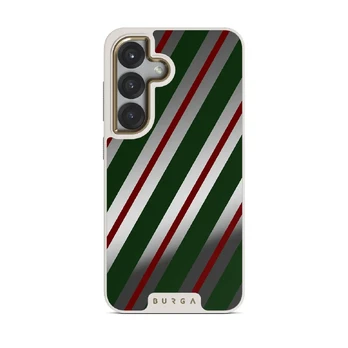 North Pole - Samsung Galaxy S25 Case, Elite Mirror Light (Magnetic) / Gold