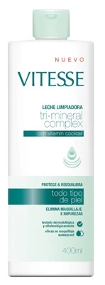 Valomasis veido pienelis Vitesse Tri-Mineral Complex, 400 ml, moterims