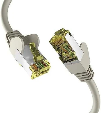 Efb Elektronik CONNECT M-Cab CAT6A Pilkas 1M PATCH CORD/RJ45 S/FTP LSZH 10GBIT