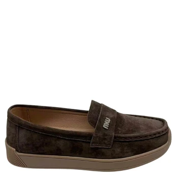 Loaferiai moterims, Ruda, Loafers
