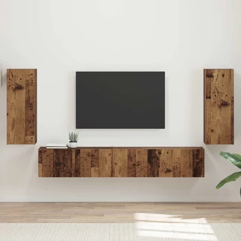 TV staliukas 3 pcs Senovinis medis