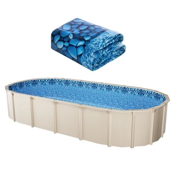 Ovalios formos baseino įdėklas 15x30 pėdų