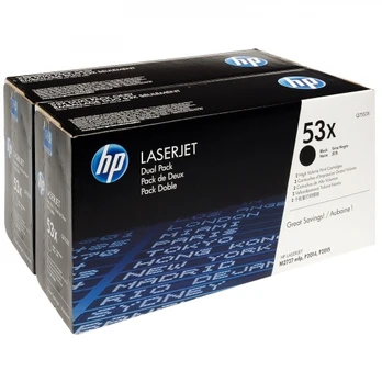 Hewlett Packard (HP) TONER Juodas 53X DUAL PACK//LJ2015 Q7553XD HP