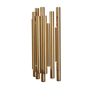 Sieninis šviestuvas ORGANIC GOLD, DIM : Spalva - Aukso