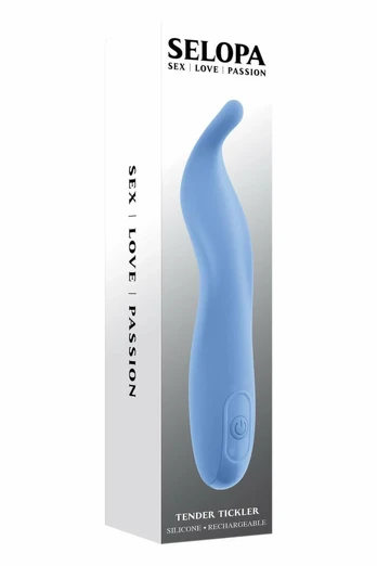 SELOPA Tender Tickler Flexible Silicone Precision Massager 16.2cm USB