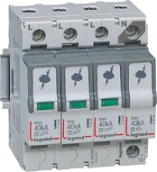 Legrand Transientbeskyttelse Type 2 3P+N, TT og TNS, 40kA kaina