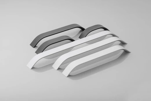 Aliuminio handle 337 C=128mm aliuminio