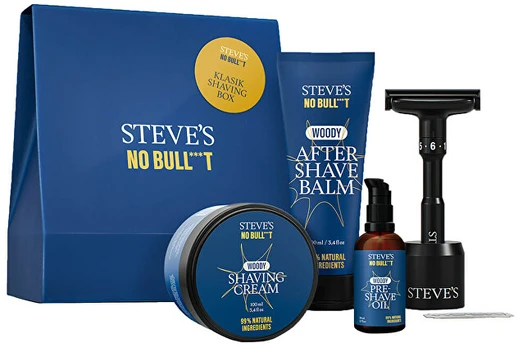 Steve´s Classic Shaving Box dovanų rinkinys