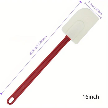 silikoninės mentelės, 3 vnt, 40,64 cm grandiklis