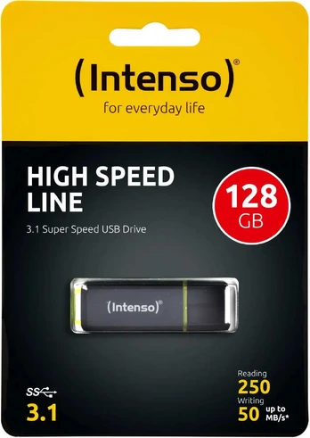 USB atmintinė Intenso High Speed Line, 128 GB