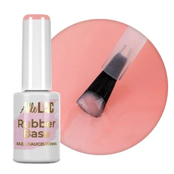 Allelac Rubber Base Juicy Peach Nr. 6 kaučiukinė bazė, 7 g