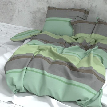 Rustilės patalynės komplektasm 200x200, 3 dalių
