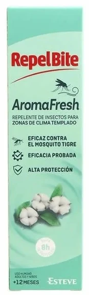 Afterbite Repel Bite AromaFresh Insect Repellent for Temperate Climate Purškiklis 100ml