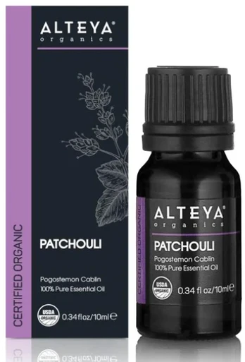 Ekologiškas pačiulių eterinis aliejus, 10 ml