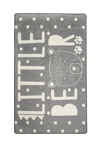 Kilimas (100 x 160) Little Bear - Pilkas