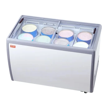Šaldytuvas 370L ledų vitrina