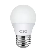 LED lemputė LED, G45, balta, E27, 5 W, 500 lm kaina